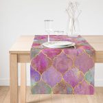 Realhomes Ogea Pudra Zeminli Özel Tasarım Süet Runner Realhomes