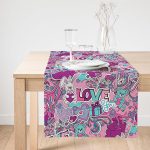 Realhomes Love You Özel Tasarımlı Çocuk Odası Süet Runner Realhomes