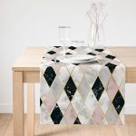 - SuetRunner-3225-Gorsel1 - Realhomes  Realhomes Mermer Zeminli Baklava Desenli Özel Tasarım Süet Runner Realhomes