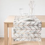 - SuetRunner-3264-Gorsel1 - Realhomes  Realhomes Mermer Zeminli Geometrik Desenli Modern Özel Tasarım Süet Runner Realhomes