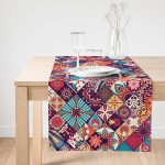 - SuetRunner-3315-Gorsel1 - Realhomes  Realhomes Etnik Geometrik Desenli Özel Tasarım Süet Runner Realhomes