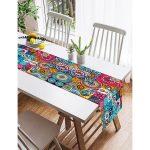 RealHomes Mozaik Desenli Özel Tasarım Süet Runner Realhomes