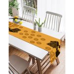 Realhomes African Etnik Tasarım Dijital Baskılı Dekoratif Özel Tasarım Süet Runner Realhomes