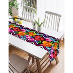 - SuetRunner-3367-Gorsel2 - Realhomes  Realhomes Zigzag ve Çiçekler Özel Tasarım Dekoratif Özel Tasarım Süet Runner Realhomes