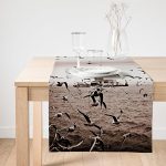 - SuetRunner-337-Gorsel1 - Realhomes  Realhomes Kız Kulesi Dijital Baskılı Dekoratif Süet Runner Realhomes