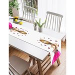 - SuetRunner-3379-Gorsel2 - Realhomes  Realhomes Balerin Kız Çizimli Dijital Baskılı 3D Dekoratif Süet Runner Realhomes