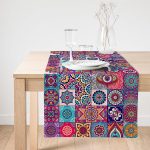 - SuetRunner-3421-Gorsel1 - Realhomes  Realhomes Mozaik Desenli Özel Tasarım Dijital Baskılı Süet Runner Realhomes