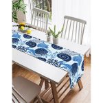 RealHomes Özel Tasarımlı Dijital Baskılı Dekoratif Süet Runner Realhomes