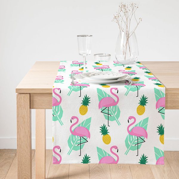 - SuetRunner-3496-Gorsel1 - Realhomes  Realhomes Mavi Temalı Petek Tasarımlı Dijital Baskılı Süet Runner Realhomes