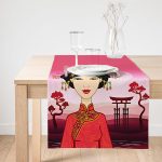 - SuetRunner-3551-Gorsel1 - Realhomes  Realhomes Uzak Doğu Motifli Dijital Baskılı Süet Runner Realhomes