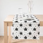 RealHomes Özel Tasarımlı Dijital Baskılı Dekoratif Süet Runner Realhomes