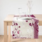 Realhomes Pembe Ahenk Özel Yasarım Digital Baskılı Modern Süet Runner Realhomes