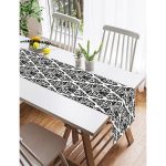 Realhomes Damask Motifli Modern Süet Runner Realhomes
