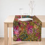 Realhomes Reaihomes Özel Seri Dijital Baskılı Süet Runner Realhomes