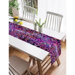 Realhomes Exclusive Dijital Baskılı Modern Süet Runner Realhomes