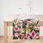 - SuetRunner-3639-Gorsel1 - Realhomes  Realhomes Bahar Çiçekleri Dijital Baskılı Modern Süet Runner Realhomes