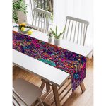 - SuetRunner-3649-Gorsel2 - Realhomes Realhomes Mavi Desenli Dijital Baskılı Süet Runner Realhomes