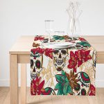 - SuetRunner-3650-Gorsel1 - Realhomes  Realhomes Kuru Kafa Motifli Dijtal Baskılı Modern Süet Runner Realhomes