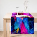 Realhomes 3 Boyutlu Dijtal Baskılı Modern Süet Runner Realhomes