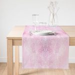 - SuetRunner-3666-Gorsel1 - Realhomes Realhomes Pembe Zerafeti Özel Tasarım Dijital Baskılı Modern Süet Runner Realhomes