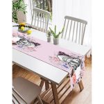 - SuetRunner-3672-Gorsel2 - Realhomes Realhomes Etnik Kurukafa Motifli Dijital Baskılı Modern Süet Runner Realhomes