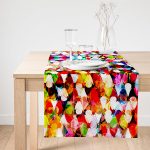 - SuetRunner-3675-Gorsel1 - Realhomes Realhomes Renkli Dijtal Baskılı Süet Runner Realhomes