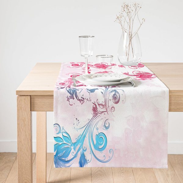 - SuetRunner-3701-Gorsel1 - Realhomes  Realhomes Leopar Motifli Dijital Baskılı Süet Runner Realhomes