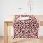 - SuetRunner-3713-Gorsel1 - Realhomes Realhomes Etnik Motifli Dijital Baskılı Modern Süet Runner Realhomes