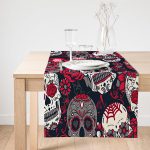 Realhomes Özel Tasarım Dijtal Baskılı Modern Süet Runner Realhomes