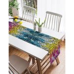 Realhomes Özel Tasarım Dijtal Baskılı Modern Süet Runner Realhomes