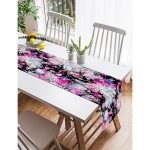 Realhomes Özel Tasarım Dijtal Baskılı Modern Süet Runner Realhomes