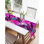 Realhomes Özel Tasarım Dijtal Baskılı Modern Süet Runner Realhomes