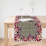 Realhomes Özel Seri Dijital Baskılı Modern Süet Runner Realhomes