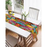 - SuetRunner-3792-Gorsel2 - Realhomes  Realhomes Multi Colar Dijital Baskılı Modern Süet Runner Realhomes