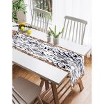 - SuetRunner-3796-Gorsel2 - Realhomes  Realhomes Zebra Motifli Özel Tasarım Dijital Baskılı Modern Süet Runner Realhomes