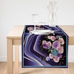 - SuetRunner-3811-Gorsel1 - Realhomes Realhomes Mor Zeminli 3d Dijital Baskılı Modern Süet Runner Realhomes