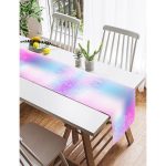 Realhomes Özel Tasarım Dijital Baskılı Modern Süet Runner Realhomes