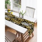 Realhomes Özel Tasarım Dijtal Baskılı Modern Süet Runner Realhomes