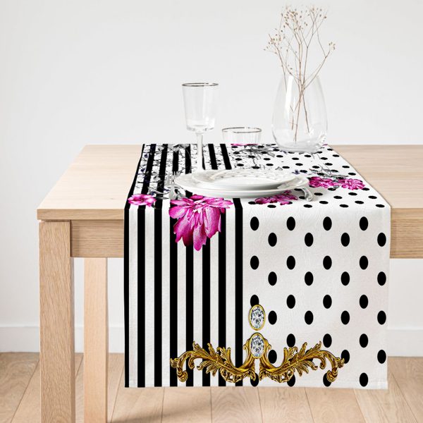 - SuetRunner-3902-Gorsel1 - Realhomes  Realhomes Özel Tasarım Dijital Baskılı Modern Süet Runner Realhomes