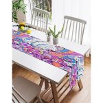 - SuetRunner-3919-Gorsel2 - Realhomes  Realhomes Pembe Etnik Motifli Dijital Baskılı Süet Runner Realhomes