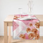 Realhomes Summer Özel Seri Dijital Baskılı Modern Süet Runner Realhomes