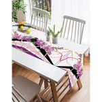 Realhomes Özel Tasarım Dijital Baskılı Modern Süet Runner Realhomes