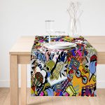 - SuetRunner-3979-Gorsel1 - Realhomes  Realhomes Özel Tasarım Dijital Baskılı Modern Süet Runner Realhomes