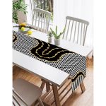 Realhomes Özel Tasarım Dijital Baskılı Modern Süet Runner Realhomes