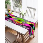 Realhomes Özel Tasarım Dijital Baskılı Modern Süet Runner Realhomes