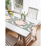 Realhomes Özel Tasarım Dijital Baskılı Modern Süet Runner Realhomes