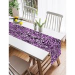 Realhomes Özel Tasarım Dijital Baskılı Modern Süet Runner Realhomes