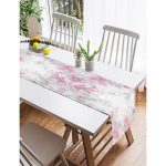 Realhomes Özel Tasarım Dijital Baskılı Modern Süet Runner Realhomes