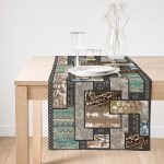 - SuetRunner-4050-Gorsel1 - Realhomes  Realhomes Özel Tasarım Dijital Baskılı Modern Süet Runner Realhomes