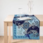 - SuetRunner-4155-Gorsel1 - Realhomes Realhomes Modern Mavi Temalı Özel Tasarım Dijital Baskılı Süet Runner Realhomes